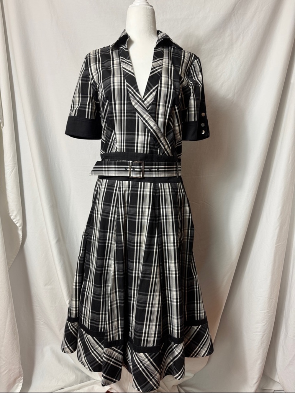 Karen Millen Black & White Dress